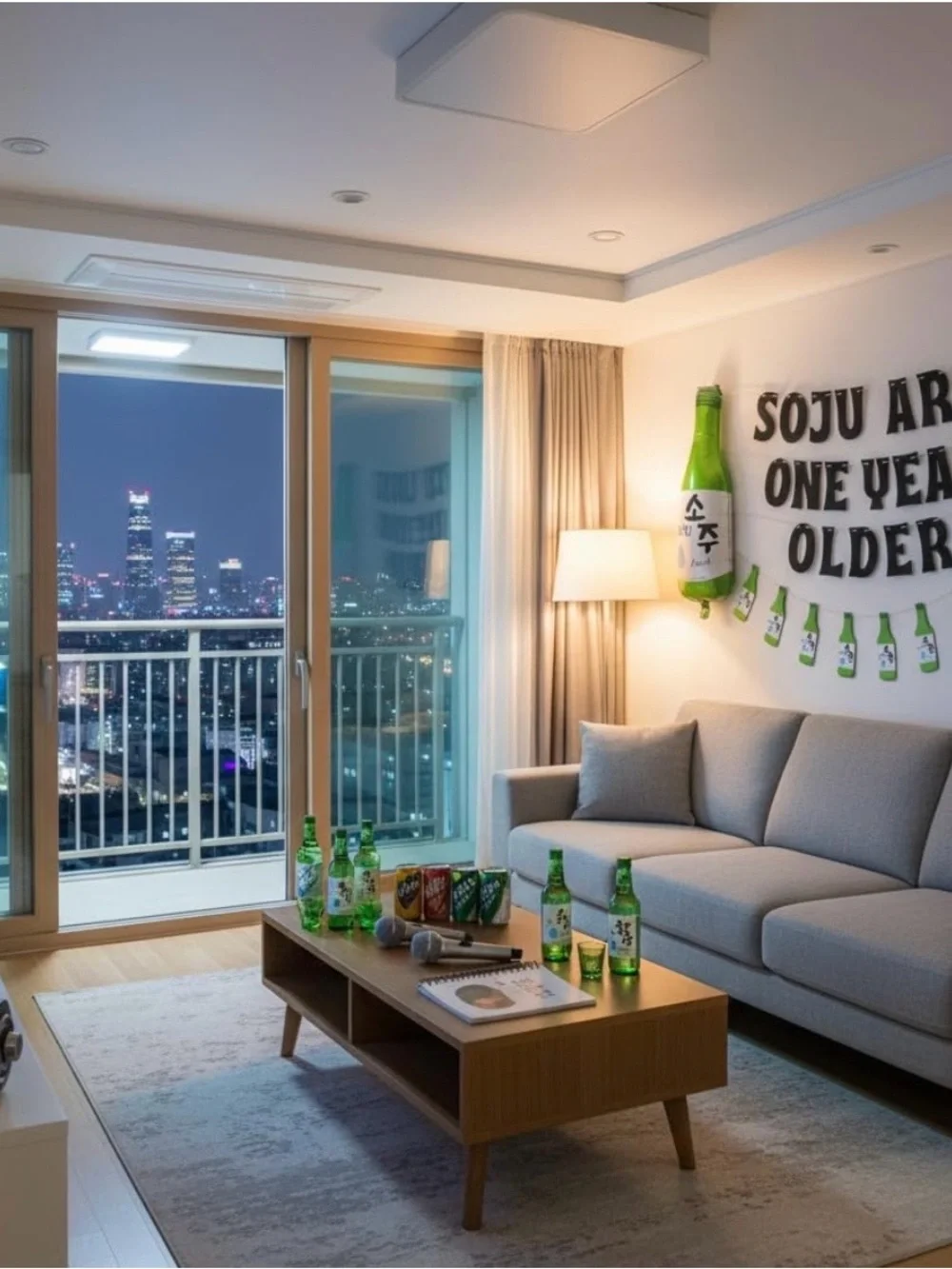 Soju Bottle Party Balloon - $6 each. Have 3….make an offer if buy more than 1.